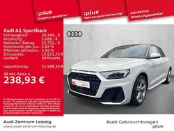 Gletscherweiß metallic Gebraucht 2023 Audi A1 Sportback S-Line Kleinwagen | 28.440 € (Fairer Preis)