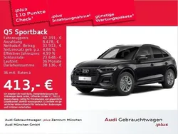Schwarz Gebraucht 2021 Audi Q5 Sportback Advanced SUV | 42.391 € (Teuer)