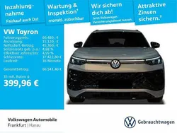 Grün Gebraucht 2025 VW Tayron R-line SUV | 60.480 € (Fairer Preis)