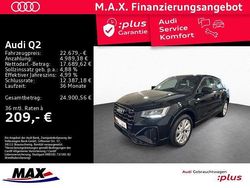 Mythosschwarz metallic Gebraucht 2021 Audi Q2 S-Line SUV | 22.679 € (Guter Preis)