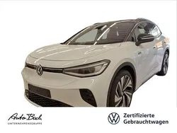 Weiß (gletscherweiß metallic/schwarz) Gebraucht 2025 VW ID.4 GTX SUV | 47.860 € (Etwas zu teuer)