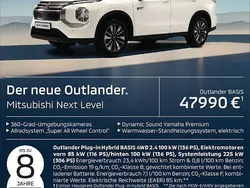 Weiß Neu 2025 Mitsubishi Outlander P-HEV Basis SUV | 47.990 €