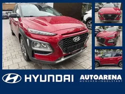 Pulse red / phantom black / mi Gebraucht 2019 Hyundai Kona Style SUV | 17.975 € (Guter Preis)