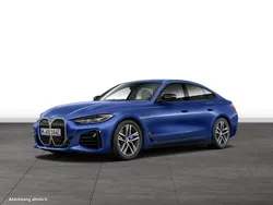 Portimao blau Gebraucht 2024 BMW i4 Shadowline Limousine | 50.964 € (Fairer Preis)