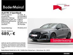 Daytonagrau polarmatt Gebraucht 2024 Audi RS3 Sportback Ambiente Kleinwagen | 69.590 €