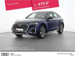 Navarrablau metallic Gebraucht 2021 Audi Q5 Sportback S-Line SUV | 41.780 € (Fairer Preis)