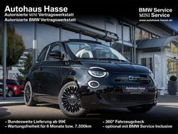 Schwarz Gebraucht 2022 Fiat 500e La Prima Cabrio | 22.690 € (Etwas zu teuer)