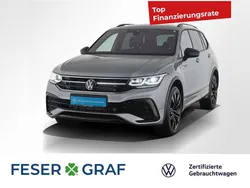 Pyritsilber metallic Gebraucht 2024 VW Tiguan Allspace R-line SUV | 41.890 € (Fairer Preis)