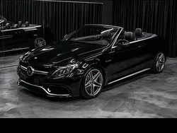 Schwarz Gebraucht 2017 Mercedes C63S AMG AMG Cabrio | 47.000 € (Superpreis)