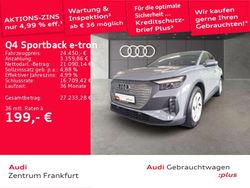 Kieselgrau/kieselgrau Gebraucht 2022 Audi Q4 Sportback e-tron Basis SUV | 24.450 € (Guter Preis)