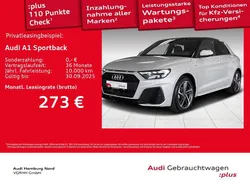 Silber Gebraucht 2024 Audi A1 Sportback S-Line Kleinwagen | 24.770 € (Fairer Preis)