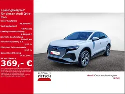 Gletscherweiß metallic Gebraucht 2024 Audi Q4 Sportback e-tron Advanced SUV | 46.990 € (Fairer Preis)