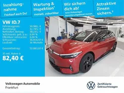 Kings red metallic/schwarz Gebraucht 2025 VW ID.7 GTX Limousine | 50.980 € (Etwas zu teuer)