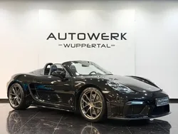 Schwarz Gebraucht 2020 Porsche Boxster Spyder Cabrio | 99.999 € (Fairer Preis)