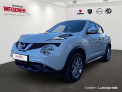 Brilliant white (m) Gebraucht 2016 Nissan Juke N-Connecta SUV | 13.990 € (Etwas zu teuer)