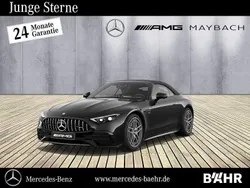 Lack obsidianschwarz (metallic) Gebraucht 2024 Mercedes SL43 AMG AMG Cabrio | 107.950 € (Etwas zu teuer)