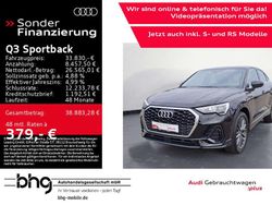 Mythosschwarz metallic Gebraucht 2022 Audi Q3 SUV | 33.830 € (Etwas zu teuer)
