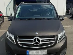 Schwarz Gebraucht 2016 Mercedes V250 Avantgarde Van / Kleinbus | 30.000 €