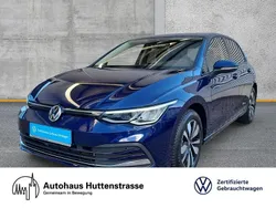 Atlantic blue metallic (metallic) Gebraucht 2023 VW Golf VIII Move Limousine | 24.850 € (Guter Preis)