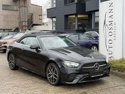 Obsidianschwarz metalliclack Gebraucht 2023 Mercedes E300 AMG line Cabrio | 50.950 € (Fairer Preis)