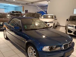 Blau Gebraucht 2001 BMW 320 Cabriolet Sport Line Cabrio | 6.490 € (Superpreis)