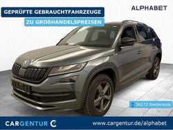 Quarz grau Gebraucht 2021 Skoda Kodiaq SportLine SUV | 23.997 € (Fairer Preis)