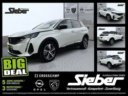 Lack weiss perlglänzend/metall Gebraucht 2022 Peugeot 3008 Allure SUV | 26.990 € (Fairer Preis)
