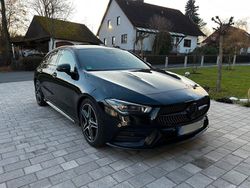Schwarz Gebraucht 2019 Mercedes CLA250 Shooting Brake AMG line Kombi | 25.400 € (Fairer Preis)