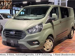 Weiß Gebraucht 2021 Ford Transit Custom Van | 33.950 € (Teuer)