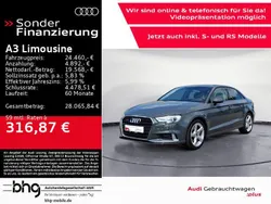 Nanograu metallic Gebraucht 2020 Audi A3 Sport Limousine | 24.460 € (Fairer Preis)