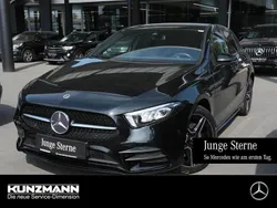 Unilack nachtschwarz Gebraucht 2021 Mercedes A250 AMG Limousine | 26.340 € (Guter Preis)