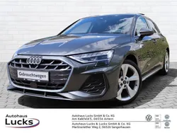 Grau Gebraucht 2024 Audi A3 Sportback S-Line Limousine | 37.859 € (Superpreis)