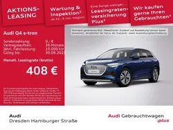 Navarrablau metallic Gebraucht 2024 Audi Q4 e-tron Advanced SUV | 43.890 € (Fairer Preis)