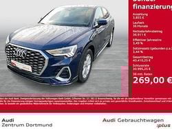 Navarrablau metallic Gebraucht 2025 Audi Q3 Sportback S-Line SUV | 40.766 € (Guter Preis)