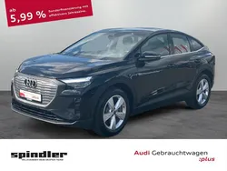 Mythosschwarz metallic Gebraucht 2024 Audi Q4 Sportback e-tron Comfort SUV | 41.480 € (Superpreis)