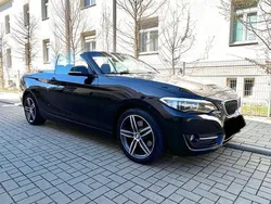 Schwarz Gebraucht 2015 BMW 220 Sport Line Cabrio | 17.900 € (Fairer Preis)