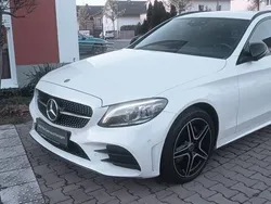 Weiß Gebraucht 2021 Mercedes C180 AMG Kombi | 25.200 € (Superpreis)