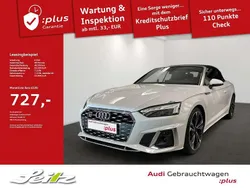 Gletscherweiss metallic Gebraucht 2022 Audi S5 Cabriolet Sport Cabrio | 52.140 € (Guter Preis)