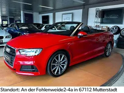 Red metallic Gebraucht 2017 Audi A3 Cabriolet S-Line Cabrio | 22.290 € (Etwas zu teuer)
