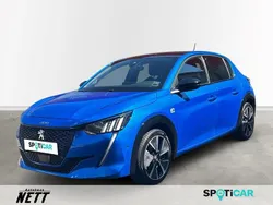 Blau Gebraucht 2022 Peugeot e-208 GT Kleinwagen | 17.500 € (Fairer Preis)