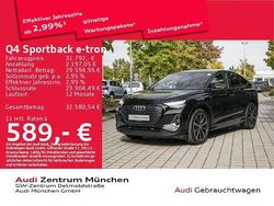 Mythosschwarz metallic Gebraucht 2022 Audi Q4 Sportback e-tron S-Line SUV | 31.792 € (Fairer Preis)
