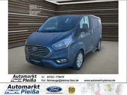Blue metallic Gebraucht 2021 Ford Tourneo Custom Titanium Van / Kleinbus | 35.990 € (Etwas zu teuer)