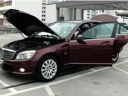 Rot Gebraucht 2008 Mercedes C200 Limousine | 7.100 € (Fairer Preis)