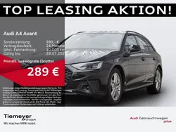 Schwarz Gebraucht 2024 Audi A4 S-Line Kombi | 42.110 € (Fairer Preis)