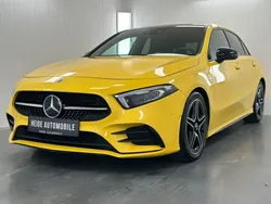 Blau Gebraucht 2021 Mercedes A180 AMG Limousine | 27.490 € (Fairer Preis)
