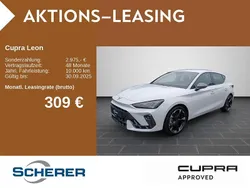 Glacial weiß metallic (metallic) Gebraucht 2025 Cupra Leon Limousine | 32.900 € (Guter Preis)