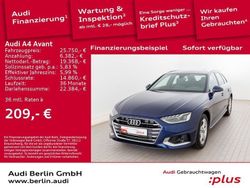Navarrablau metallic Gebraucht 2021 Audi A4 Advanced Kombi | 25.750 € (Fairer Preis)