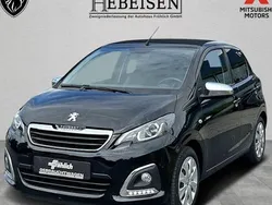 Caldera schwarz metallic Gebraucht 2019 Peugeot 108 Style Kleinwagen | 9.900 € (Fairer Preis)