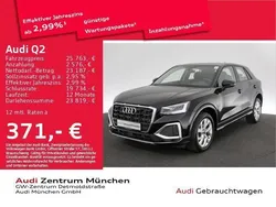 Brillantschwarz Gebraucht 2023 Audi Q2 Advanced Plus SUV | 25.195 € (Guter Preis)