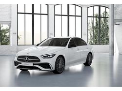 Weiss polarweiß Gebraucht 2024 Mercedes C200 AMG Limousine | 41.880 € (Teuer)